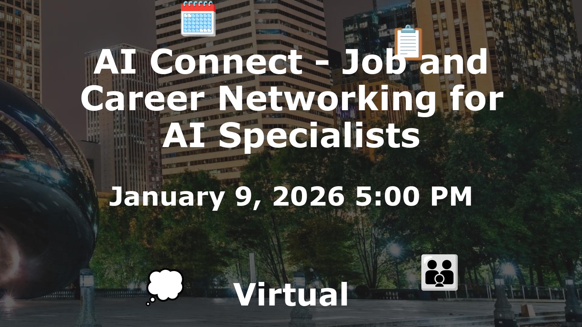 AI Connect - Job and Career Networking for AI Specialists event image